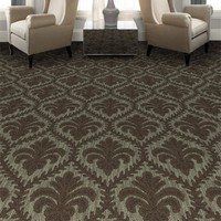 Tapis de luxe à motif imprimé en nylon à poils coupés et à poils longs, résistant aux taches, pour hôtel, usage commercial, maison, voiture, prière, mur