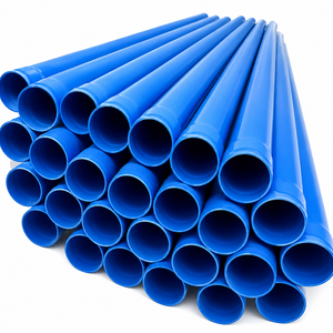 Tubería de PVC Azul Acuático de 6 mm de Espesor, 3 Diámetros, 6 m de Longitud, Aplicación Agrícola, Anticorrosión, Servicio de Corte Disponible - Product Image 1