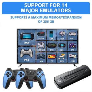 X2 Wireless 30000 Stick 4K 3D HD Retro Blue Console <span class=keywords><strong>per</strong></span> <span class=keywords><strong>videogiochi</strong></span> 64G giochi retrò regalo <span class=keywords><strong>per</strong></span> <span class=keywords><strong>bambini</strong></span> Gamepad Stick - Product Image 3
