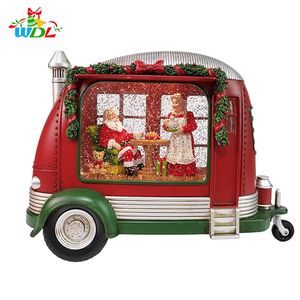 Decorazioni Natalizie USA Best Seller: Lanterna USB con Globo di Neve e <span class=keywords><strong>Babbo</strong></span> <span class=keywords><strong>Natale</strong></span>, Ornamenti Natalizi per la Casa - Product Image 1