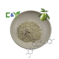 Poudre d'extrait de feuille d'olivier naturelle en gros, Oleuropeine 70% CAS 32619-42-4
