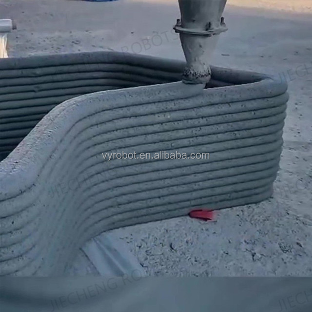 KUKA/FANUC 6 Axis Concrete 3D Printing Robot for Construction | Industrial Robotic Arm for Building Automation Solution
