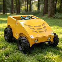 Tondeuse RC compacte à roues, 550 mm, télécommandée, moteur essence 4 temps 196cc/224cc, 4x4, autopropulsée, excellente qualité
