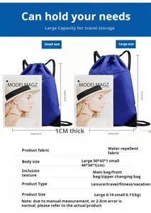 Promotion <b>Training</b> <b>Backpack</b> with Waterproof Design Spacious Drawstring Fitness Enthusiasts Perfect for Outdoor Adventures - Product Image 2