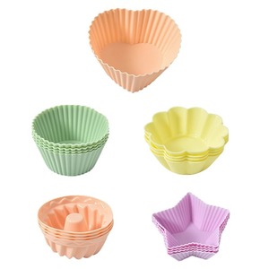 Moules à <span class=keywords><strong>cupcakes</strong></span> en silicone miniatures faits maison, de qualité alimentaire, écologiques, réutilisables, résistants à la chaleur, pour <span class=keywords><strong>cupcakes</strong></span>, muffins, gâteaux, outils de pâtisserie, sac OPP - Product Image 2