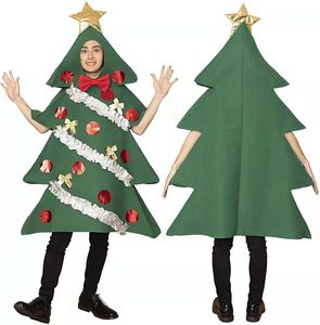 Conjunto de Disfraz de Árbol de Navidad, Sombrero de Estrella para Niños y Adultos, Traje de Cosplay para Fiestas Familiares, Suministros para Festivales, Sombrero de Navidad - Product Image 3