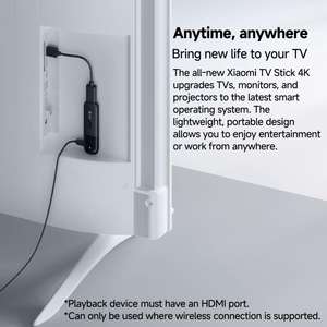 Versión Global con Google Play, 2GB+8GB, <span class=keywords><strong>Xiaomi</strong></span> <span class=keywords><strong>TV</strong></span> Stick 2.ª Gen. Original, Quad Core, 4K Ultra HD, WiFi6 <span class=keywords><strong>de</strong></span> Doble Banda, Google <span class=keywords><strong>TV</strong></span> Stick - Product Image 3