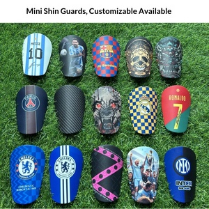Mini <span class=keywords><strong>espinilleras</strong></span> <span class=keywords><strong>de</strong></span> fútbol para entrenamiento, con placa protectora engrosada para pantorrilla, al por mayor para equipos, protectores <span class=keywords><strong>de</strong></span> rodilla deportivos para hombres, mujeres y adultos - Product Image 4
