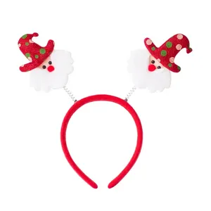 8230686 Christmas forest hairband hairpin cute Santa Claus Christmas children hair accessories hairpin top clip