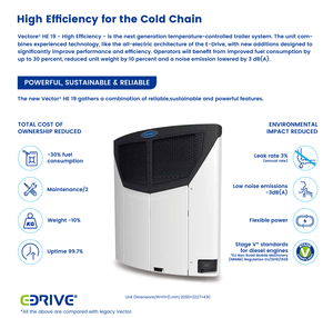 캐리어 벡터 HE 19 트레일러 냉동기 - Product Image 4