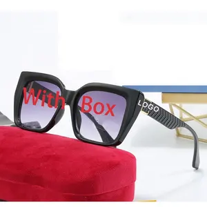 G Women Fashion Brand Sunglasses Fashion Luxury Famous With Box Designer Sunglasses women
