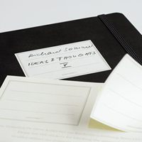 Carnet de notes couverture rigide moyenne A5-251 pages numérotées pour l'écriture et la journalisation