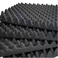 Mousse d'emballage en mousse antistatique doublée de boîte en carton ondulé mousse de caisse à œufs acoustique ignifuge décorative