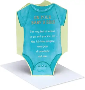 myway Happiness Will Grow New Baby Boy Thank You Cards with Envelopes for Baby Shower Colorful Font Covers