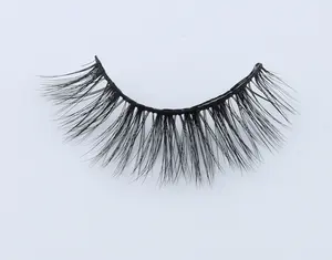 3D Silk Eyelashes Natural/Thick Long Eye Lashes silk lashes Handmade high quality silk false eyelashes