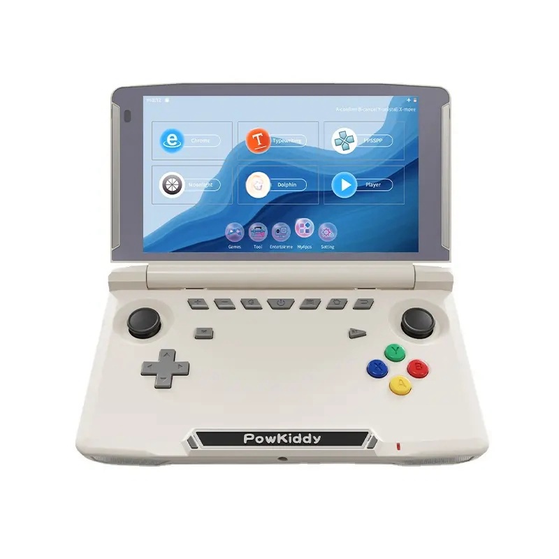 Android 中華エミュレータゲーム機 Powkiddy X18S レビュー】クラムシェルの正統派Androidゲーム機『Powkiddy X18S