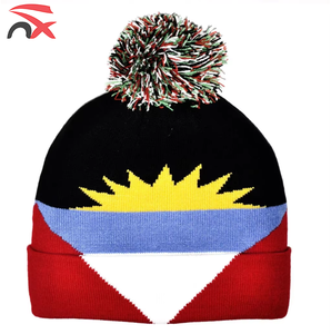 Nuoxin personalizado proveedor acrílico Spandex elástico muchos países <span class=keywords><strong>invierno</strong></span> Bahamas tejido Beanie sombreros para cálido - Product Image 6