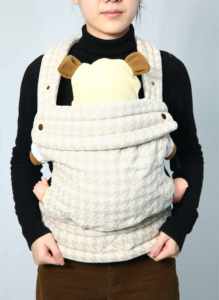 Zaino ergonomico Beige/crema lino <span class=keywords><strong>marsupio</strong></span> Design funzionale e multifunzionale - Product Image 4