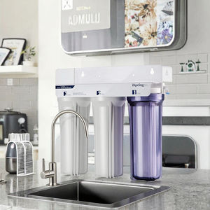 Cartouche de <span class=keywords><strong>filtre</strong></span> à <span class=keywords><strong>eau</strong></span> électrique/manuel 3 étapes de 10 pouces, directement de l'usine, pour hôtel et usage domestique, 75 GPD, durée de vie du <span class=keywords><strong>filtre</strong></span> de 12 mois - Product Image 2