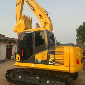 Usado de segunda mano Japón Original Komatsu Pc130 13ton caja de cambios Motor de potencia 90% nuevo tipo de oruga amarillo usado excavadora - Product Image 2