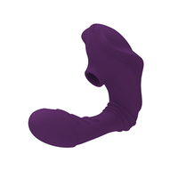 Realistischer Dildo Strap-on Vibrator mit 10 Frequenzen Saugvibrator Nippel-Klitoris-Sauger Sexspielzeug