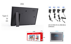 <strong>Best</strong> Gift 10.1 Inch Touch Screen Smart Wifi IPS HD Cloud <strong>Digital</strong> Photo <strong>Frame</strong> Share <strong>Pictures</strong> Via Uhale <strong>App</strong> - Product Image 5