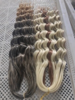 Extensions de cheveux synthétiques résistantes à la chaleur, tresses au crochet à ondulations profondes, 20 pouces, 100g, boucles Luna, extensions de cheveux ondulés pour femmes