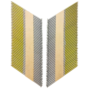 30 градусов HD гальванизированные стальные импульсные ногти 2-<span class=keywords><strong>3</strong></span>/4X0,113 с кольцевым хвостовиком бумажная лента каркасные ногти бумажные складные ногти - Product Image 5