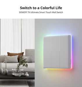 Умный настенный выключатель SONOFF TX Ultimate T5, Wi-Fi, 4-канальный 3-канальный поддерживающий режим шторного двигателя через EWeLink Alexa Google Alice Smartthings - Product Image 6