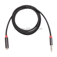 3.5mm k AUX Audio Male To Female Extension Cable With phone 3.5 Audio Extension Cable Compatible For PC Headphone
