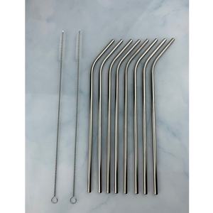 Fácil de limpiar reciclar paja/<span class=keywords><strong>Bar</strong></span> bebiendo accesorios de acero inoxidable reutilizable de paja - Product Image 1