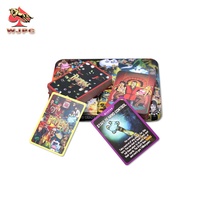 Jeu de cartes flash personnalisées pour bébés et enfants, grand format, éducatif, cognitif, imprimé, noir, carré, pour la famille