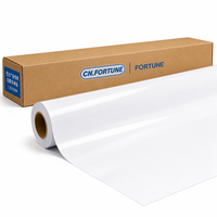 Rouleau de vinyle auto-adhésif éco-solvant à dos gris, film PVC imprimable pour covering de véhicule, personnalisable OEM pour publicité sur carrosserie
