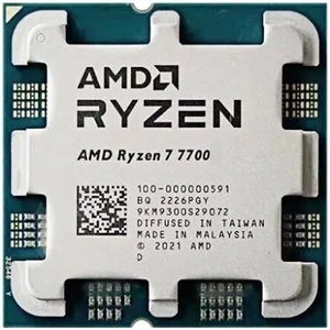 AMD RYZEN <span class=keywords><strong>7</strong></span> <span class=keywords><strong>7700</strong></span> 8 cœurs/16 threads 3,8 GHz 65 W TDP Socket AM5 - Product Image 1