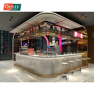Solution tout-en-un pour l'aménagement <span class=keywords><strong>de</strong></span> café contemporain : agencement flexible et présentoirs modulaires - Product Image 3