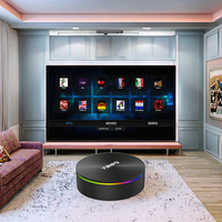 Decodificador STB 1080P Quad Core Android 12 Procesador S905X3 Transmisión 4K WiFi 2.4G/5GHz Ethernet 10/100Mbps