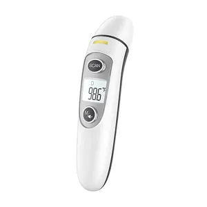 Thermomètre infrarouge pour adultes et enfants, <span class=keywords><strong>mesure</strong></span> de la <span class=keywords><strong>température</strong></span> du front et de l'<span class=keywords><strong>oreille</strong></span>, rapide et précis, électrique, sans contact - Product Image 1