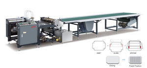 Bán tự động cứng nhắc hộp dán Máy cuốn sách trường hợp dán máy + Quà Tặng hộp cứng bao bì máy ép - Product Image 2