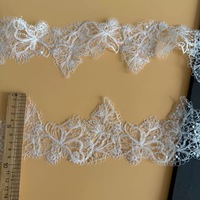 Dentelle française en polyester de luxe RYL en gros, brodée de sequins, perles et paillettes, pour robe de mariée