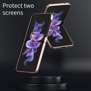 Mobiele Telefoon Hoesje Voor Samsung Z Flip 4 5 6 7 Hard Pc Volledig Beschermend Mobiele Telefoon Back Cover Voor Galaxy Z Flip 4 <span class=keywords><strong>3</strong></span> - Product Image 4