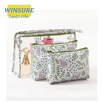 Sac cosmétique en PVC transparent écologique pour maquillage et soins de la peau avec fermeture éclair, cadeau promotionnel, impression de logo, 1000 pièces