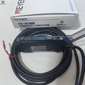 Capteur à fibre optique numérique KEYENCE FS-N11MN, série FS-N, amplificateur à fibre optique, type de câble hôte NPN FS N11MN - Product Image 1