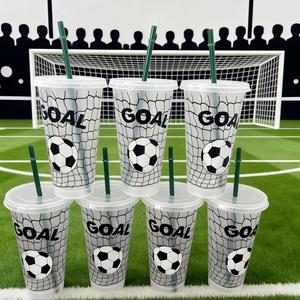 Nouvelle Bouteille Isotherme Légère et Durable Anti-fuite pour Match de Football 2026 avec Paille, Idéale pour Bar/Arena/Stade - Product Image 2