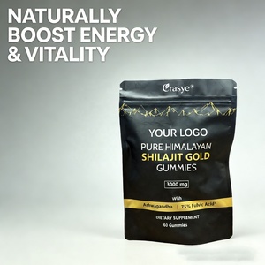 OEM Özel Etiketli Altın Şilajit Himalaya Jelibonları Yetişkinler İçin Doğal - Fulvik Asit Mineral Zengin Formülü Enerji ve Bağışıklık Sistemi Sağlığı İçin - Product Image 6