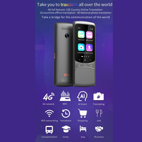 Machine de traduction vocale miniature professionnelle avec 4G/WiFi, 135 langues, batterie 3000 mAh pour les études à l'étranger et les voyages d'affaires