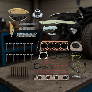 Juego de Juntas de Culata con Cadena de Distribución y Kit de Válvulas de Admisión y Escape para Audi Jetta 2.0 TSI 06K109158AA 06H109158H - Product Image 2