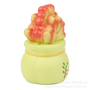 ต้นไม้จิ๋วโฟม PU ลายการ์ตูน ของตกแต่งคลายเครียด สำหรับบ้าน สำนักงาน โต๊ะทำงาน - Product Image 3