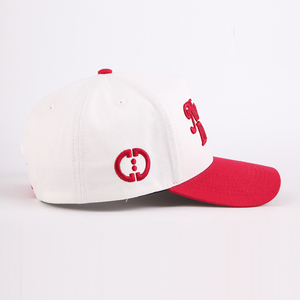 Di alta qualità personalizzato 5 pannello berretto da Baseball 3D ricamato Logo in cotone lavato telaio per uso esterno cappelli sportivi cappelli - Product Image 5