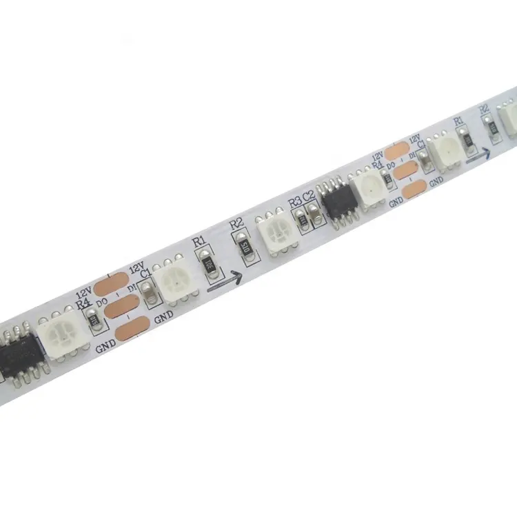 IP20 IP65 IP67 IP68 60 LED Per Meter Addressable 300LED RGB Epistar 24V 12V WS2811 LED Strip