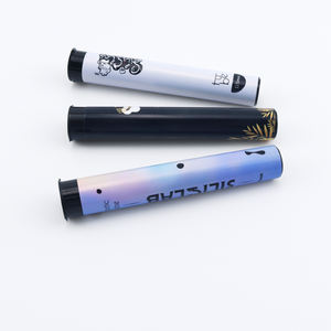 Tubo de Plástico para Empaque de 115 mm con Patrones Personalizados, Tubo de Plástico King Size de 109 mm, Tubo Preformado para Conos con Tapa Abatible - Product Image 4